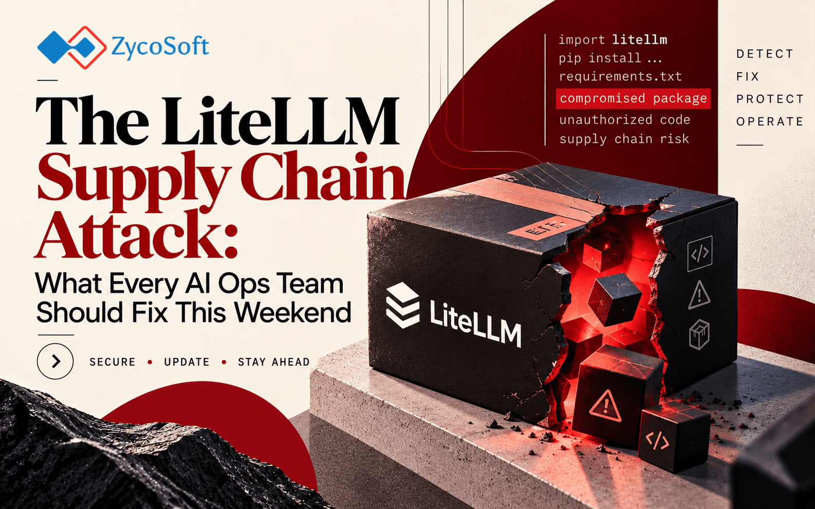 The LiteLLM Supply Chain Attack: What Every AI Ops Team Should Fix This Weekend