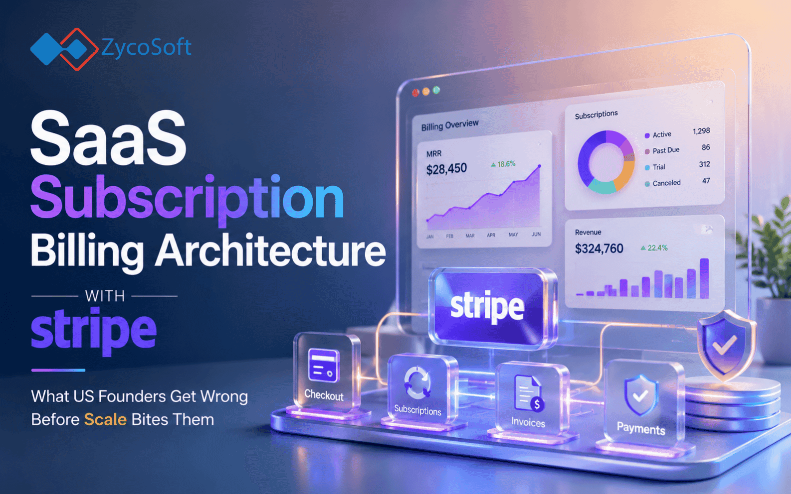 SaaS Subscription Billing Architecture with Stripe: What US Founders Get Wrong Before Scale Bites Them