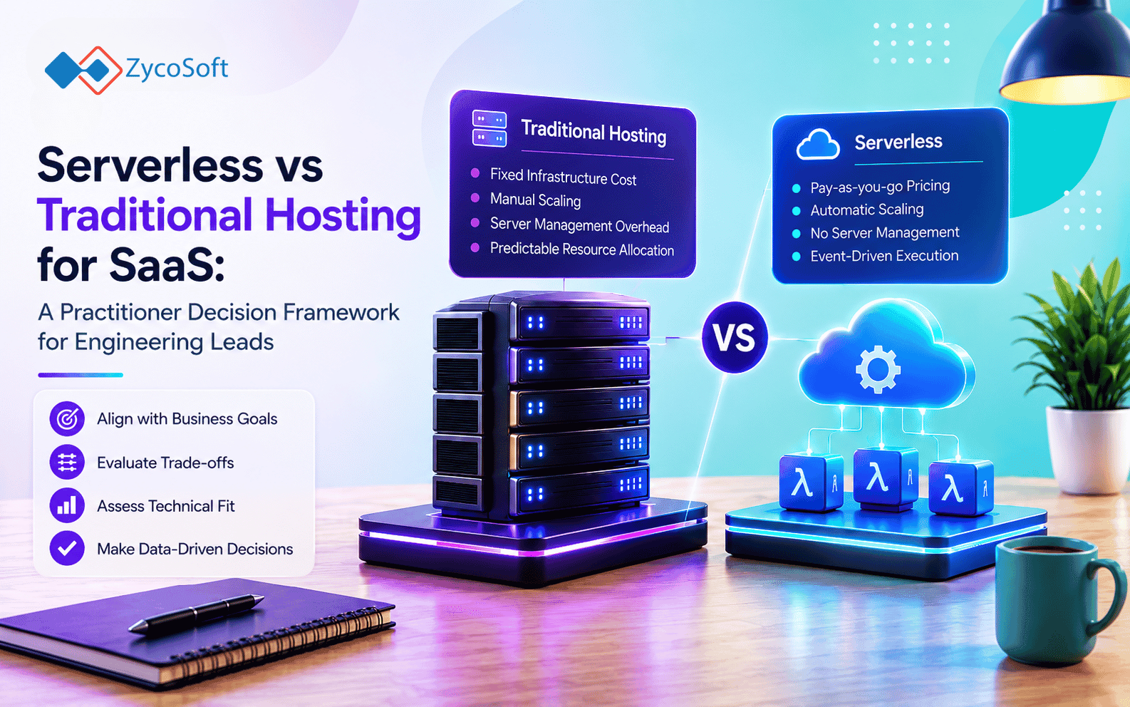 Serverless vs Traditional Hosting for SaaS: A Practitioner Decision Framework for Engineering Leads