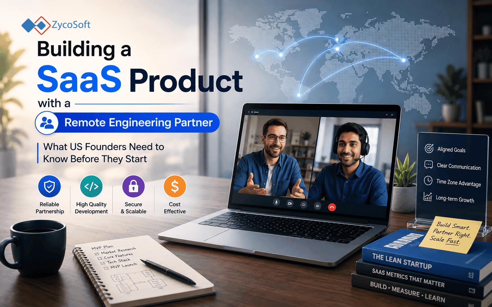 Building a SaaS Product with a Remote Engineering Partner: What US Founders Need to Know Before They Start