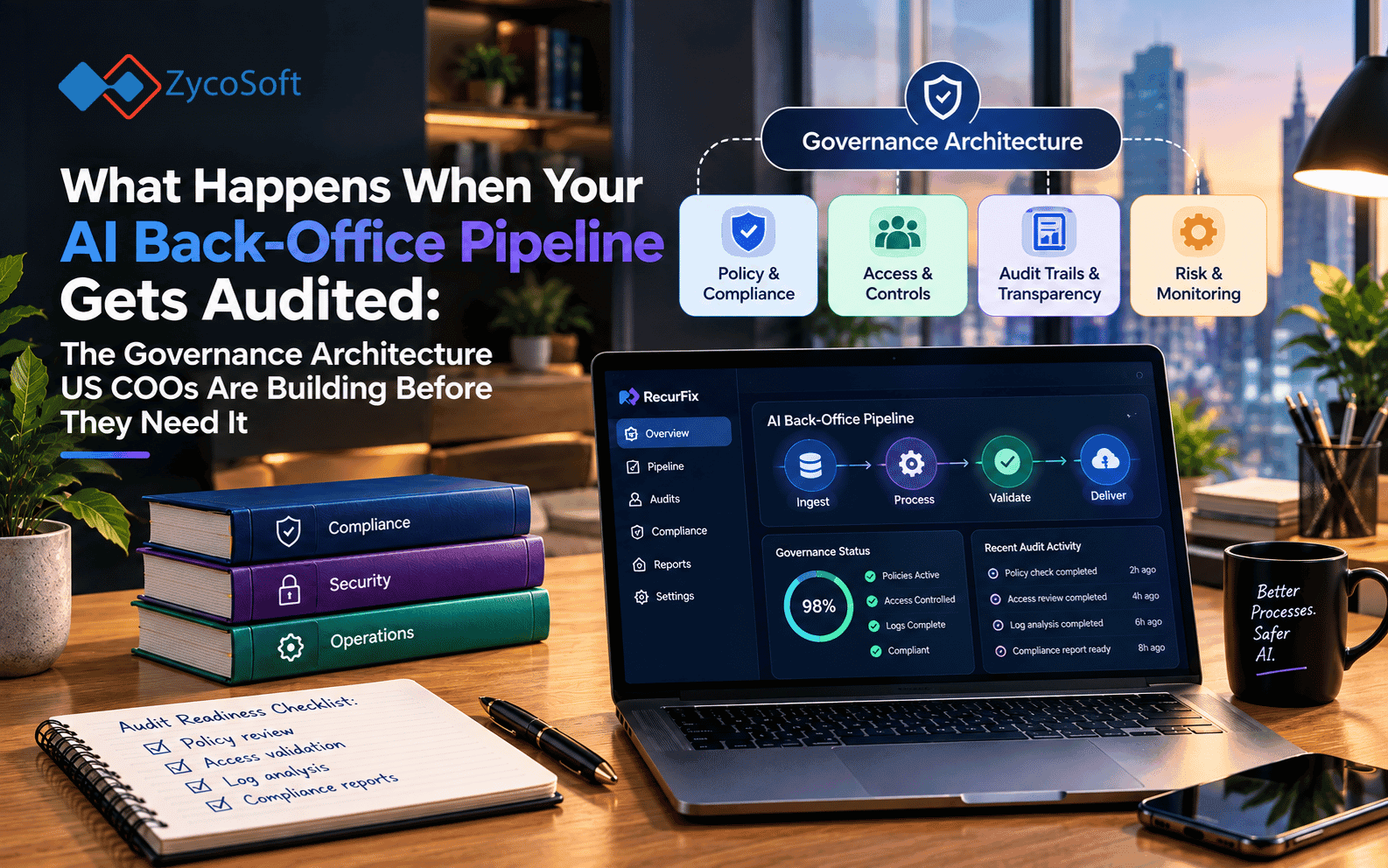 What Happens When Your AI Back-Office Pipeline Gets Audited: The Governance Architecture US COOs Are Building Before They Need It
