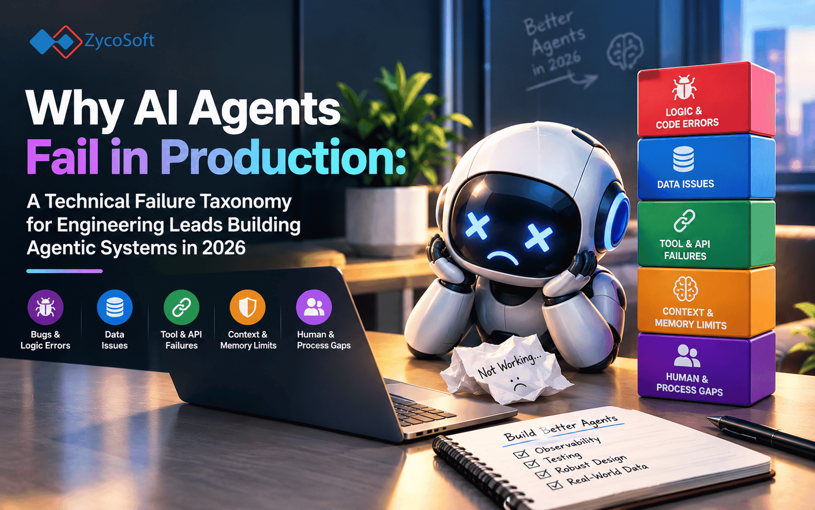 Why AI Agents Fail in Production: A Technical Failure Taxonomy for Engineering Leads Building Agentic Systems in 2026