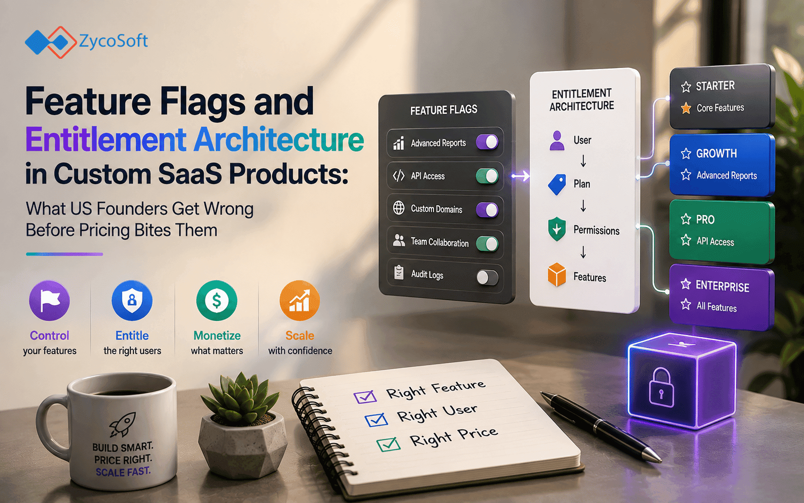Feature Flags and Entitlement Architecture in Custom SaaS Products: What US Founders Get Wrong Before Pricing Bites Them