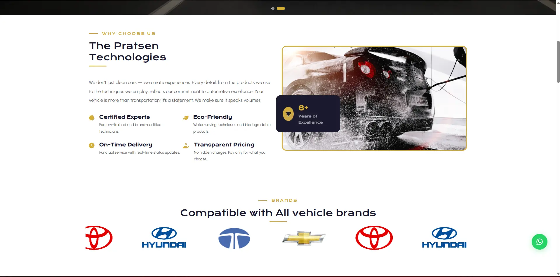 Operations automation platform for Pratsen doorstep car care screenshot