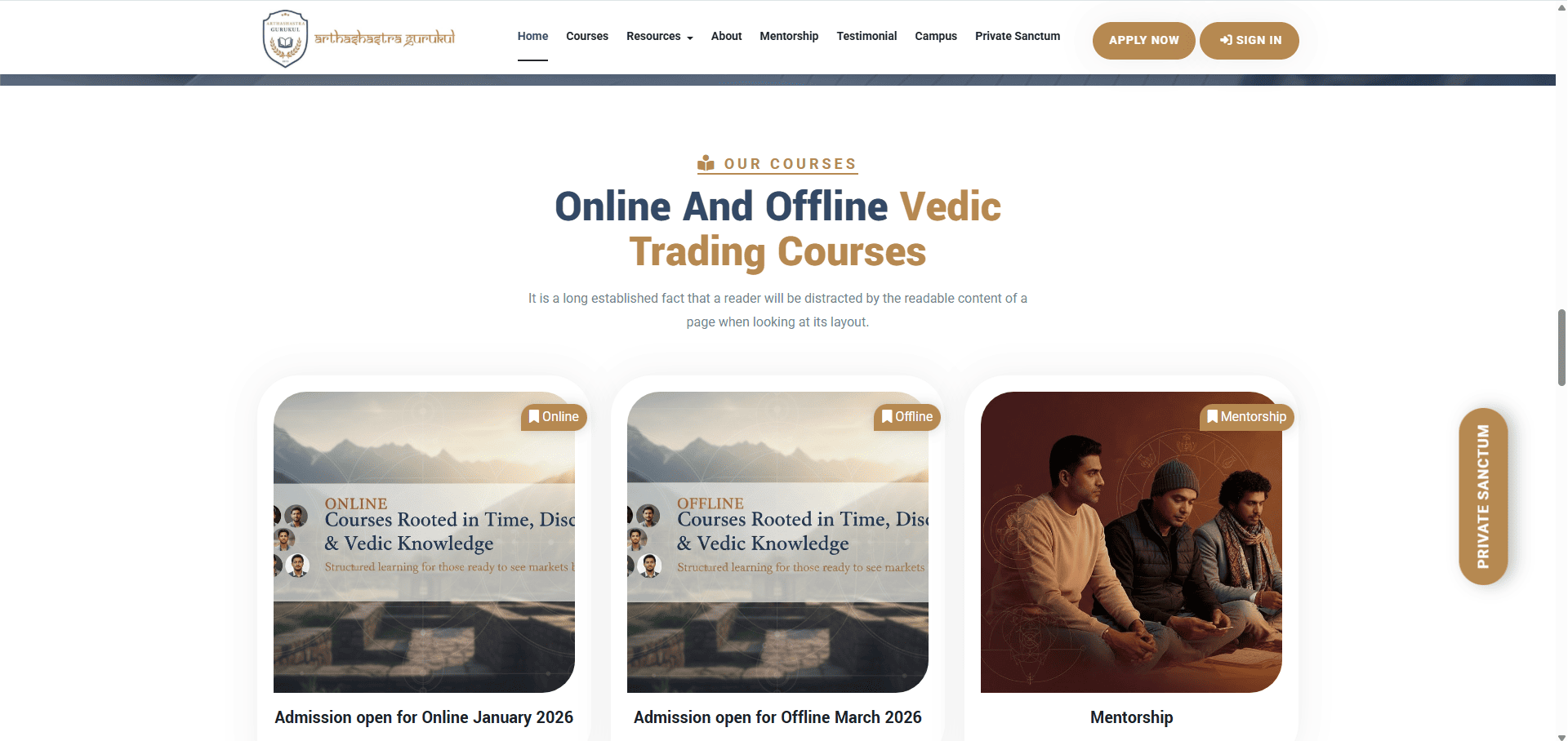 How We Built a Scalable Laravel Education Platform with Stripe Payments and Role Based Access Control for Arthashastra Gurukul screenshot