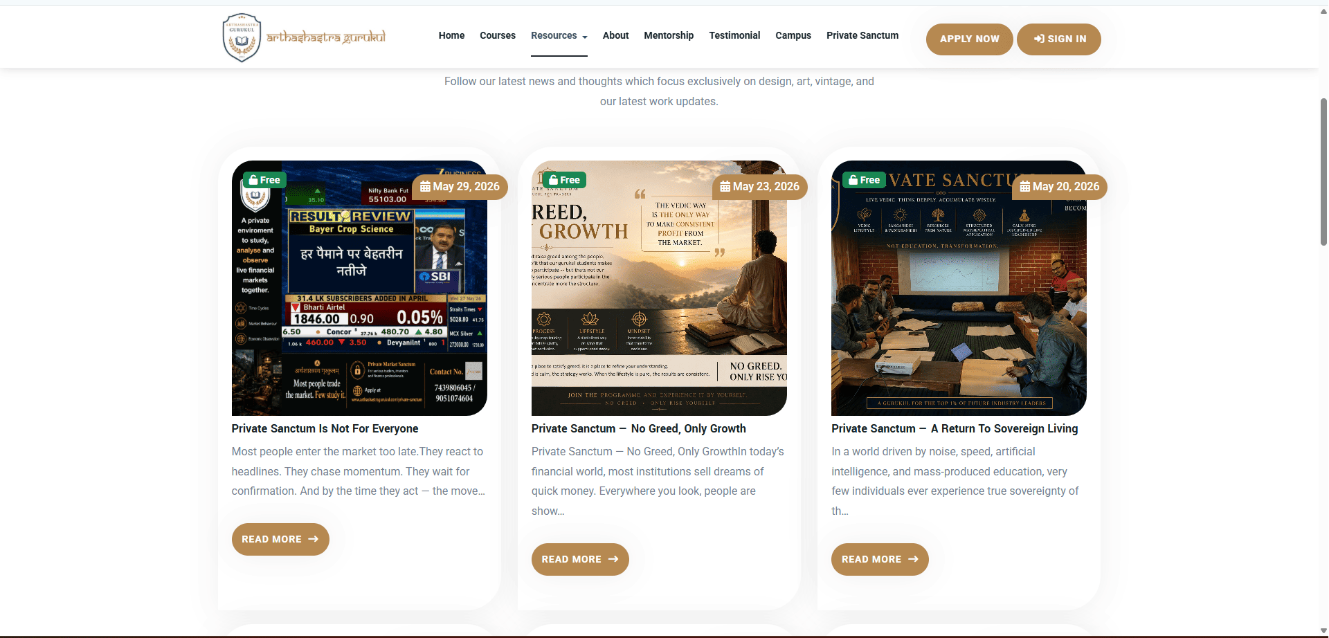 How We Built a Scalable Laravel Education Platform with Stripe Payments and Role Based Access Control for Arthashastra Gurukul screenshot