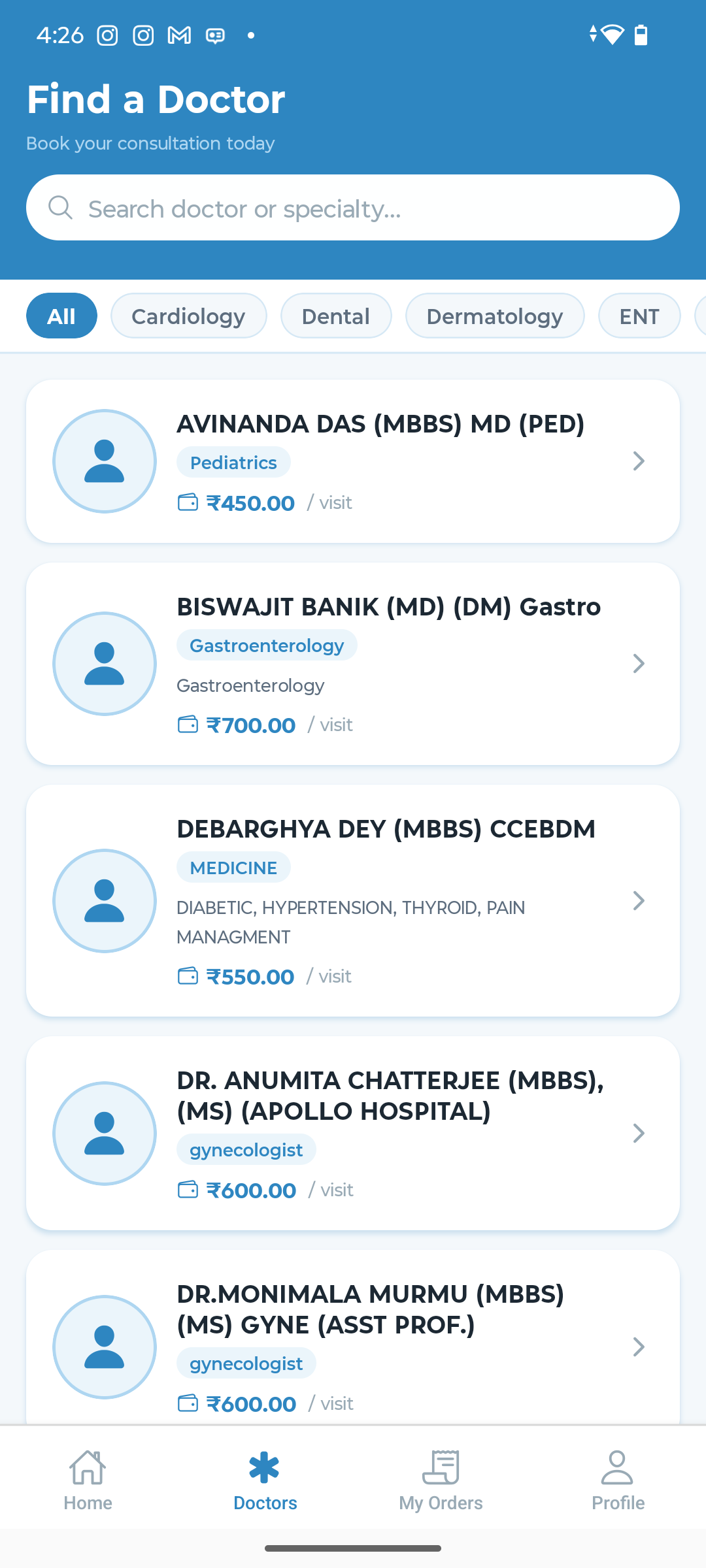Unified pharmacy & healthcare platform admin panel + patient mobile app screenshot