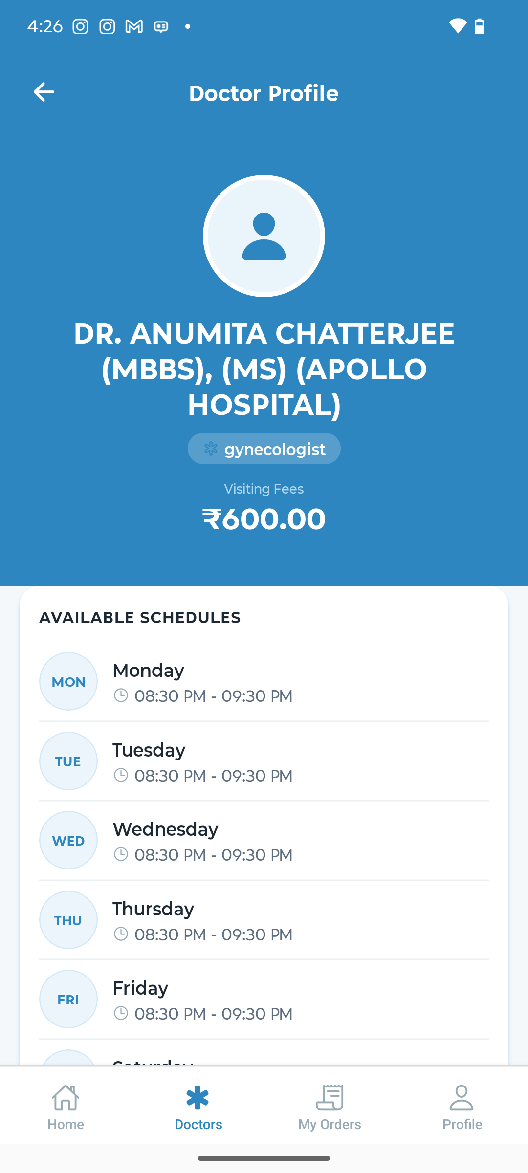 Unified pharmacy & healthcare platform admin panel + patient mobile app screenshot
