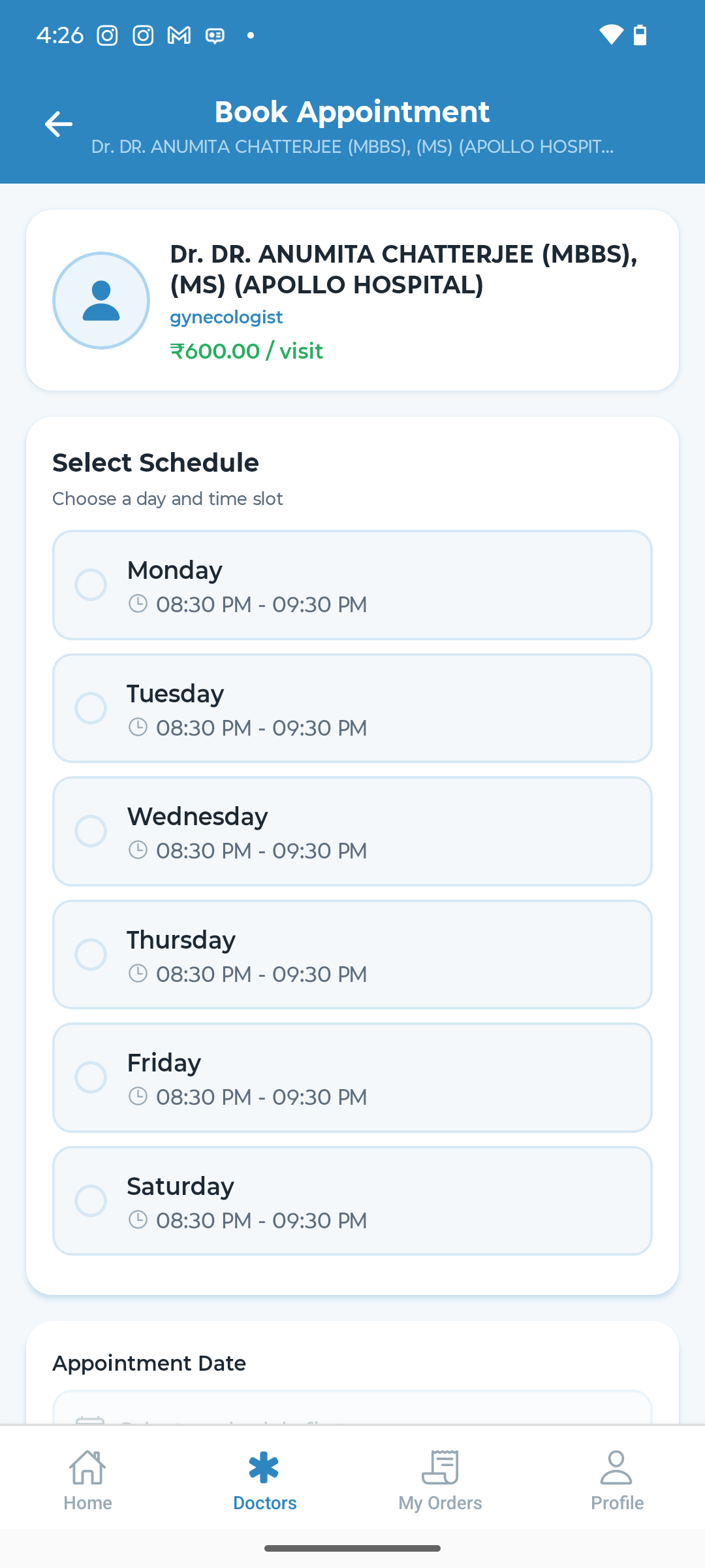 Unified pharmacy & healthcare platform admin panel + patient mobile app screenshot